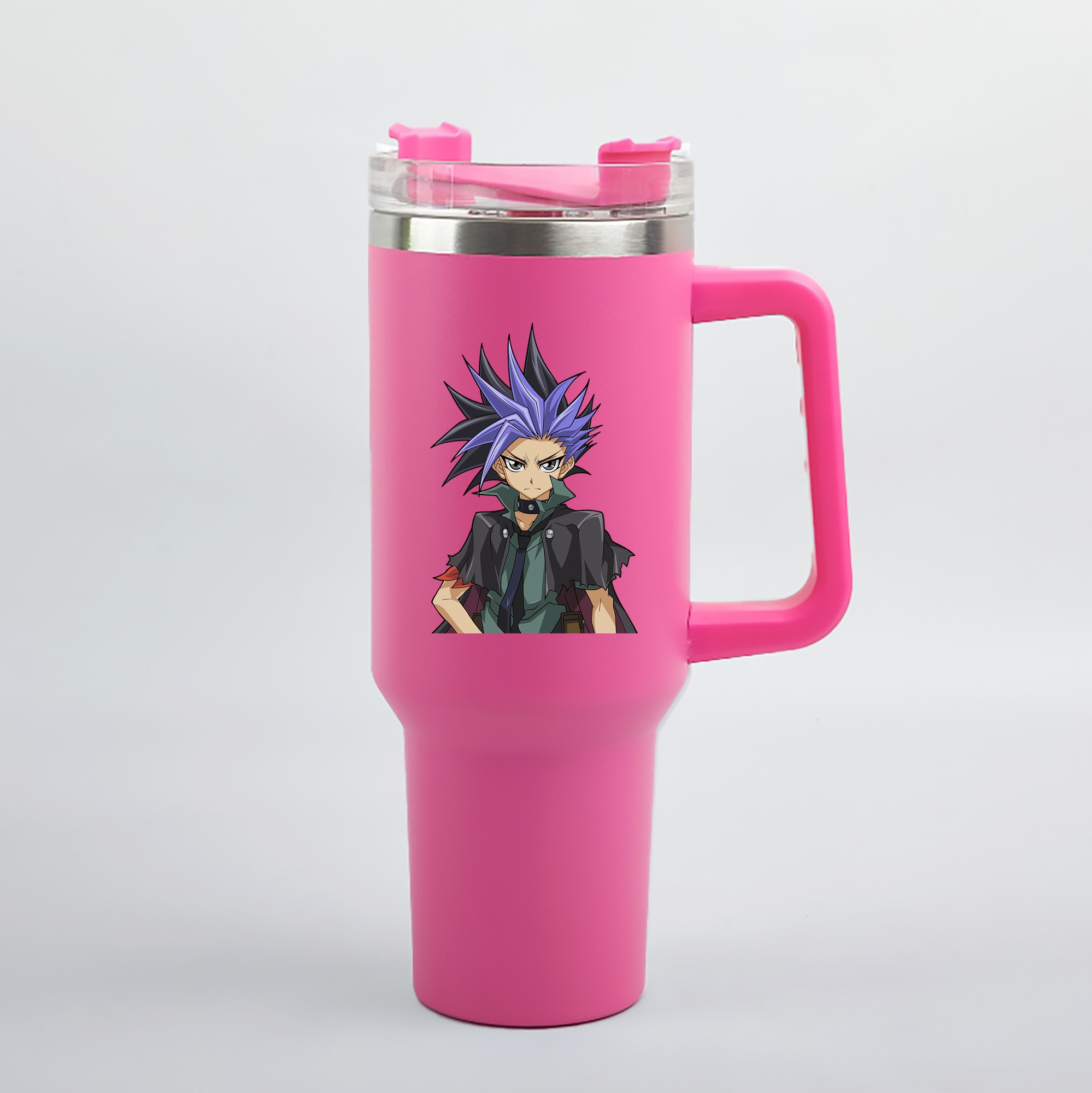 （画像用） 遊☆戯☆王 Yu-Gi-Oh! 1200mL車用タンブラー（カラープリント）
